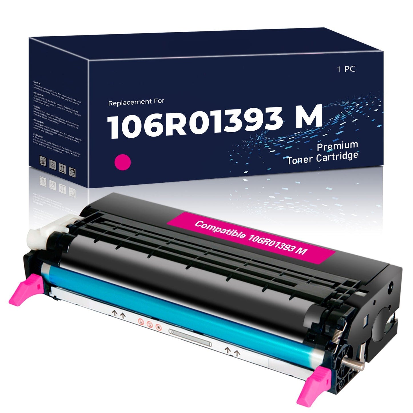 Toner compatible Xerox 106R01393 Magenta