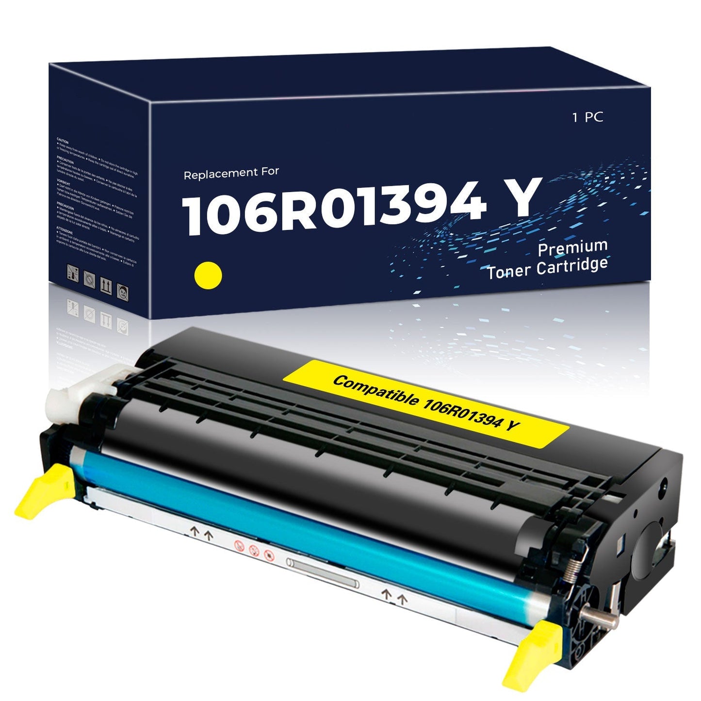 Toner compatible Xerox 106R01394 Jaune