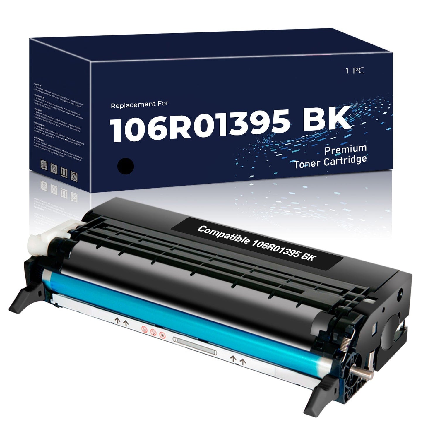 Toner compatible Xerox 106R01395 Noir