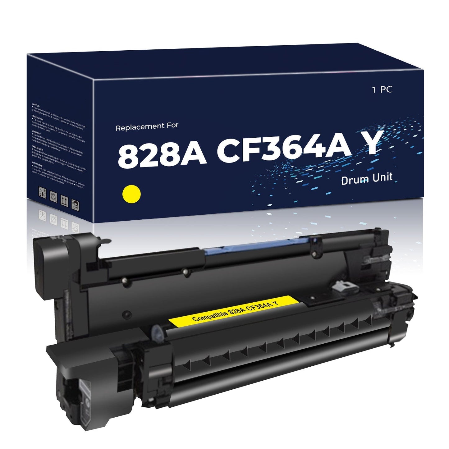 Tambour HP 828A CF364A jaune compatible