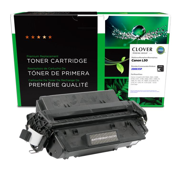 Toner compatible Canon BK L50 Noir