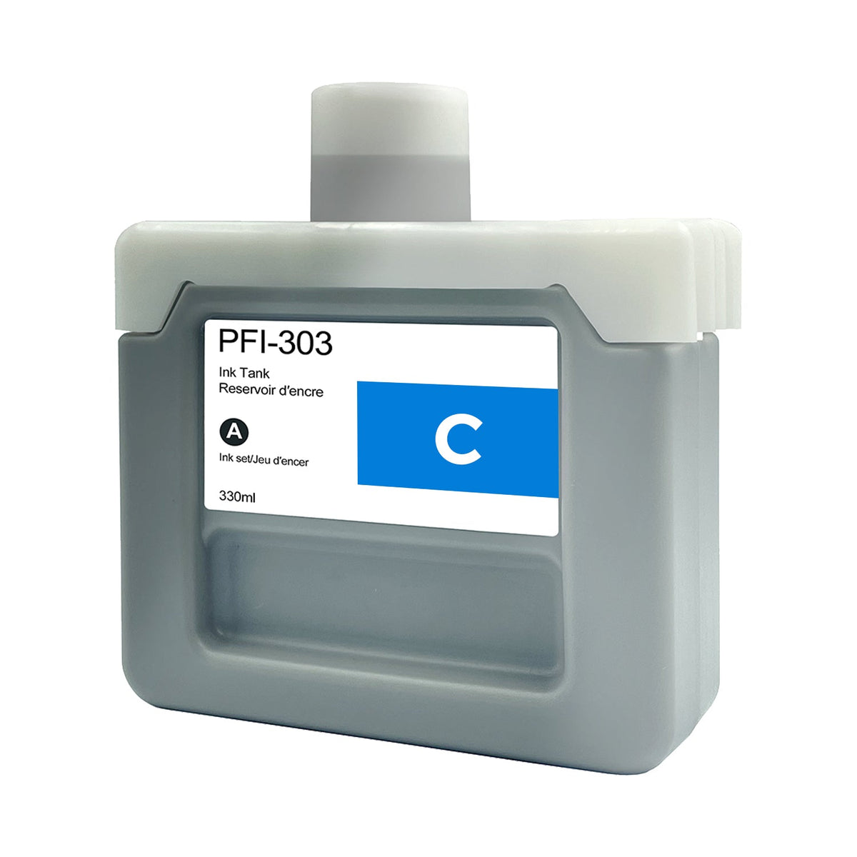 Cartouche d'encre compatible Canon PFI-303C Cyan
