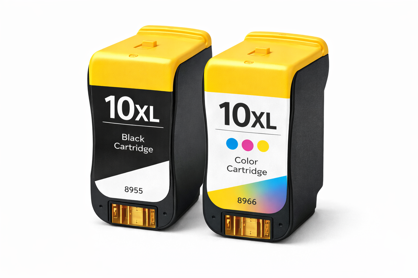 Cartouches d'encre compatibles pour Kodak 10XL (8965 / 8966) - Noir et Couleur