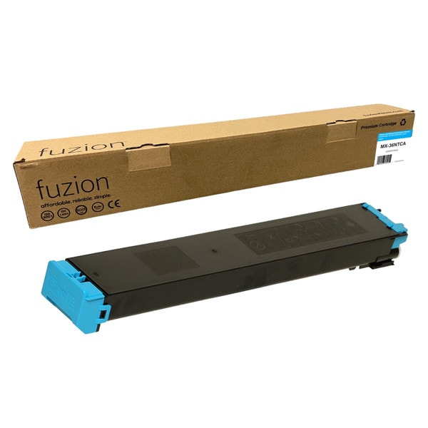 Toner compatible Sharp MX36NTCA Cyan