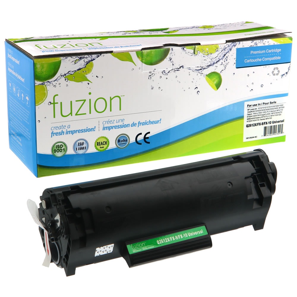 Toner compatible HP Q2612X (12X) Universel Noir