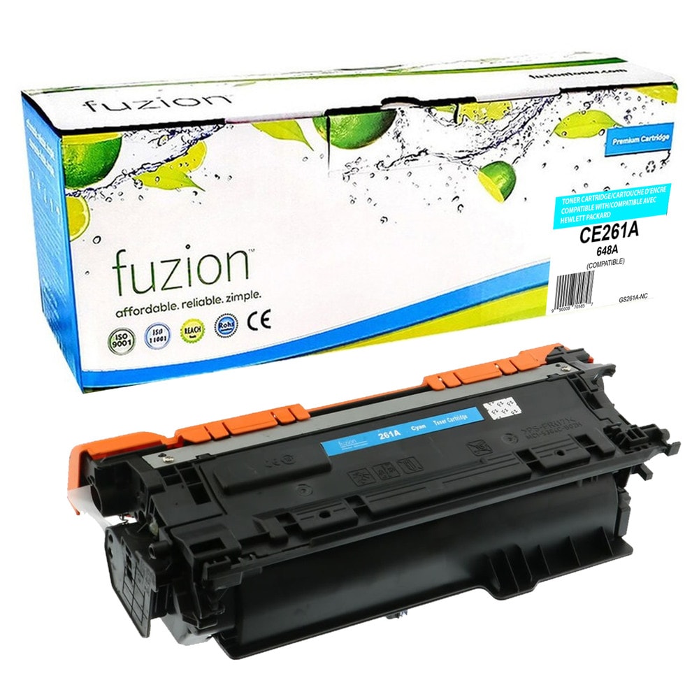 Toner compatible HP CE261A (648A) Cyan