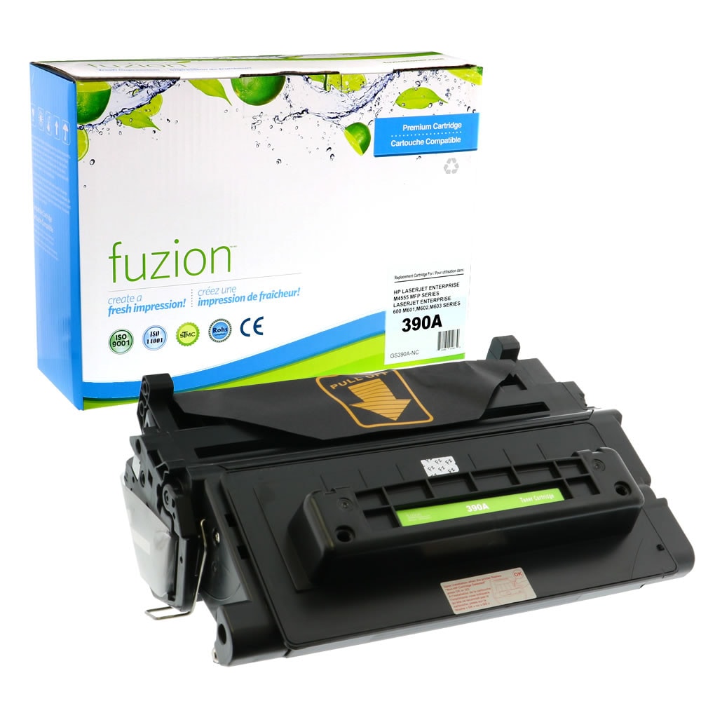 Toner compatible HP CE390A (90A) Noir
