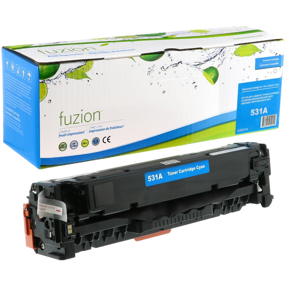 Toner compatible HP 304A Cyan