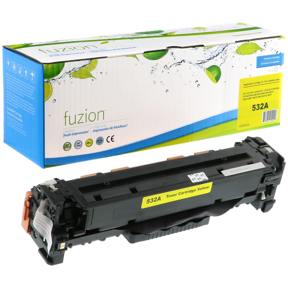 Toner compatible HP 304A Jaune
