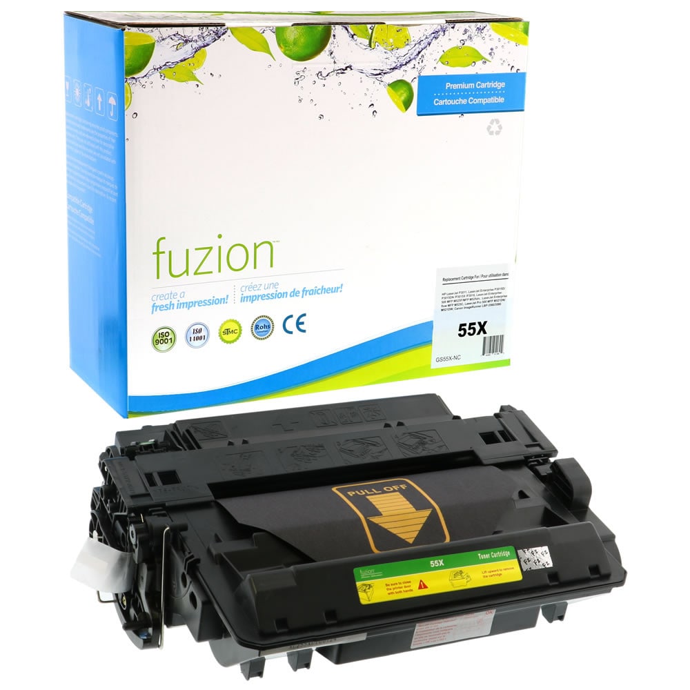 Toner compatible HP 55X Noir
