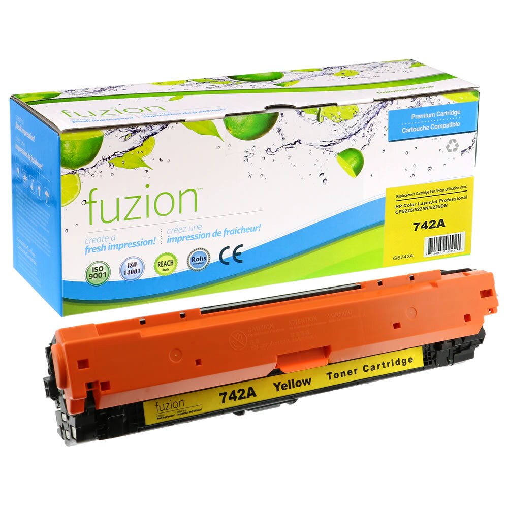 Toner compatible HP CE742A (307A) Jaune