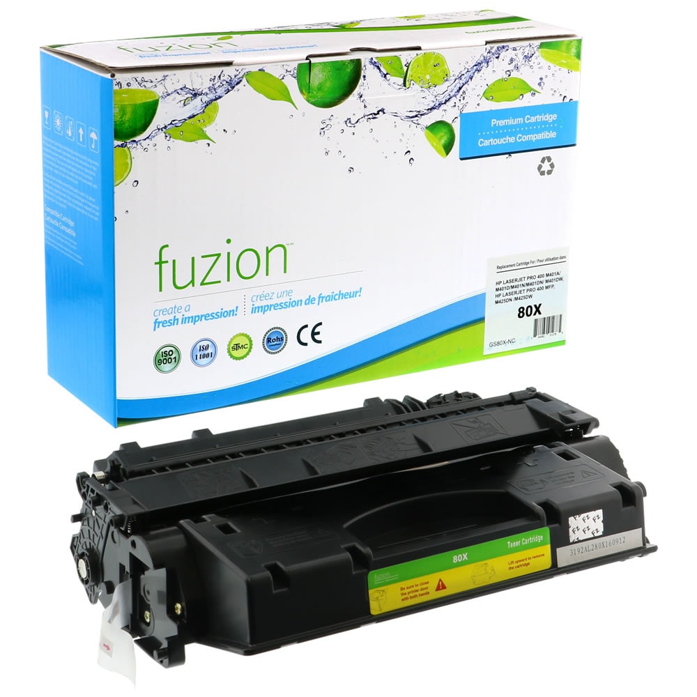 Toner compatible HP CF280X (80X) Noir