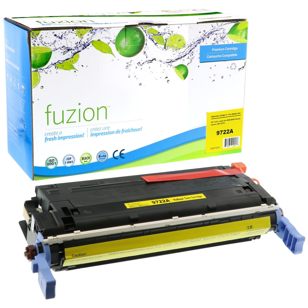 Toner compatible HP C9722A (641A) Jaune
