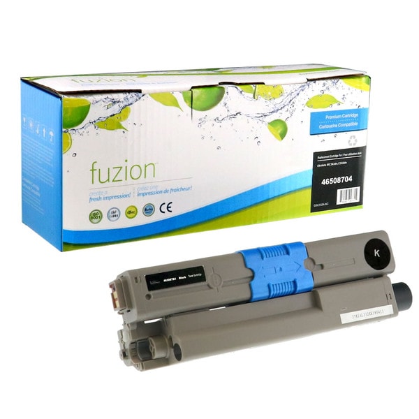 Toner noir compatible pour Okidata 46508704 (C332/MC363)