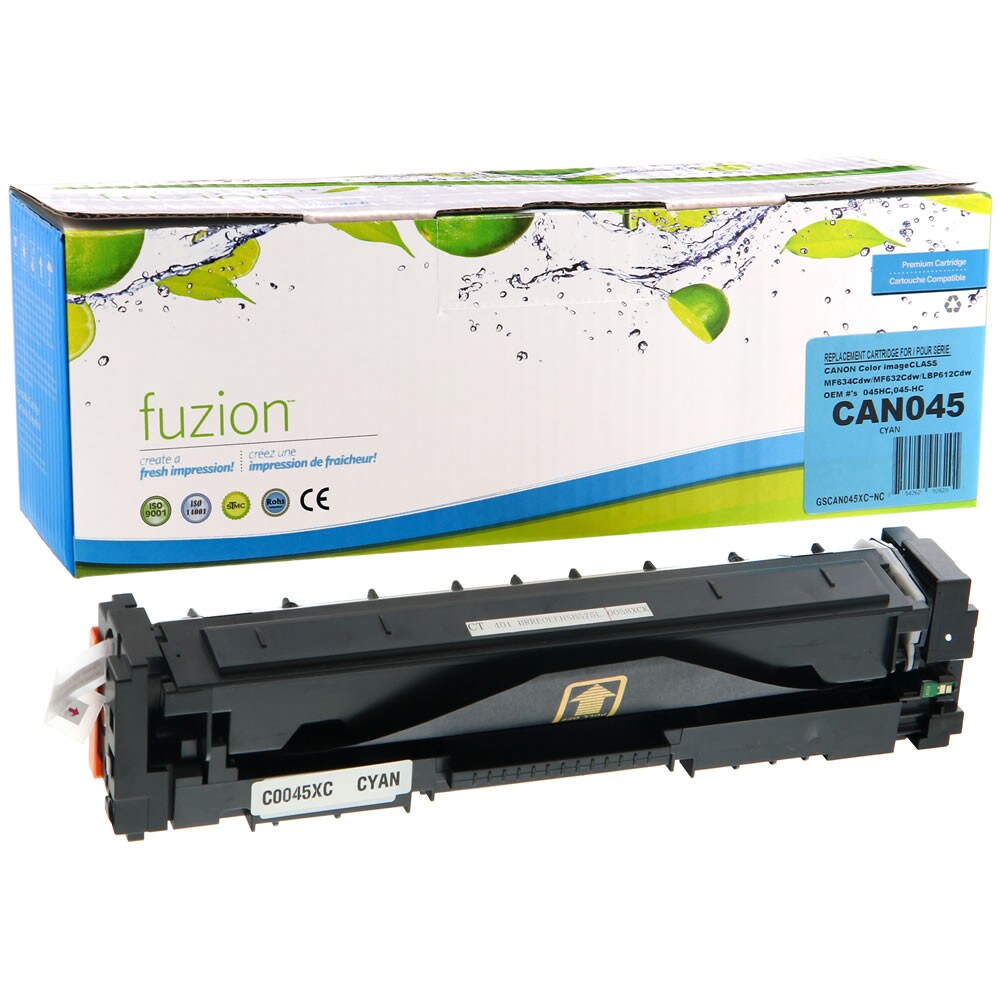 Toner compatible Canon 045H Cyan