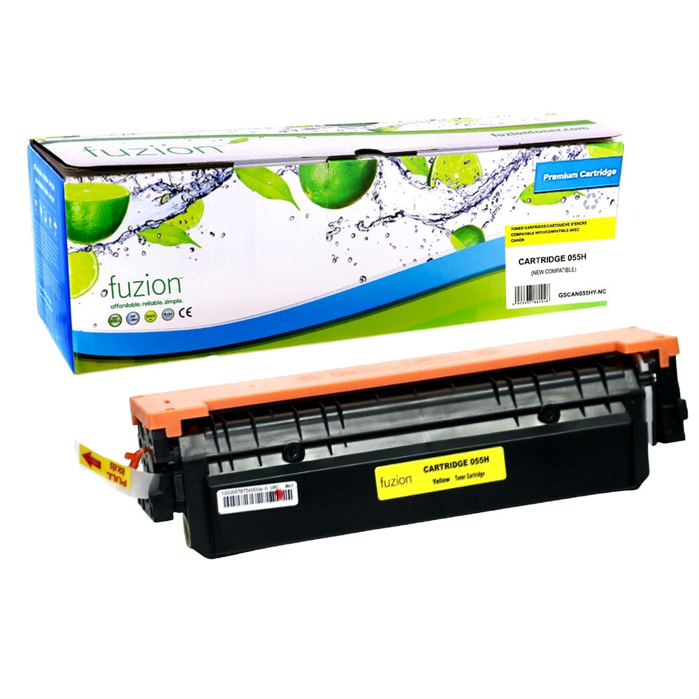 Toner compatible Canon 055H Jaune
