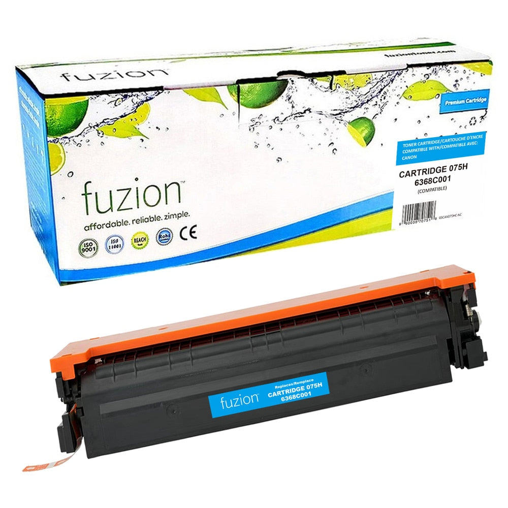 Toner compatible Canon 075H Cyan