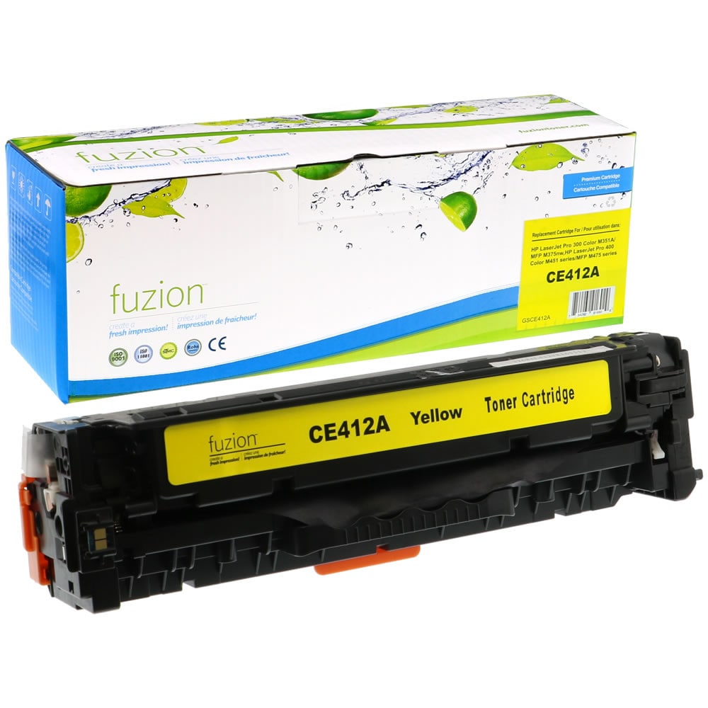 Toner compatible HP CE412A (305A) Jaune