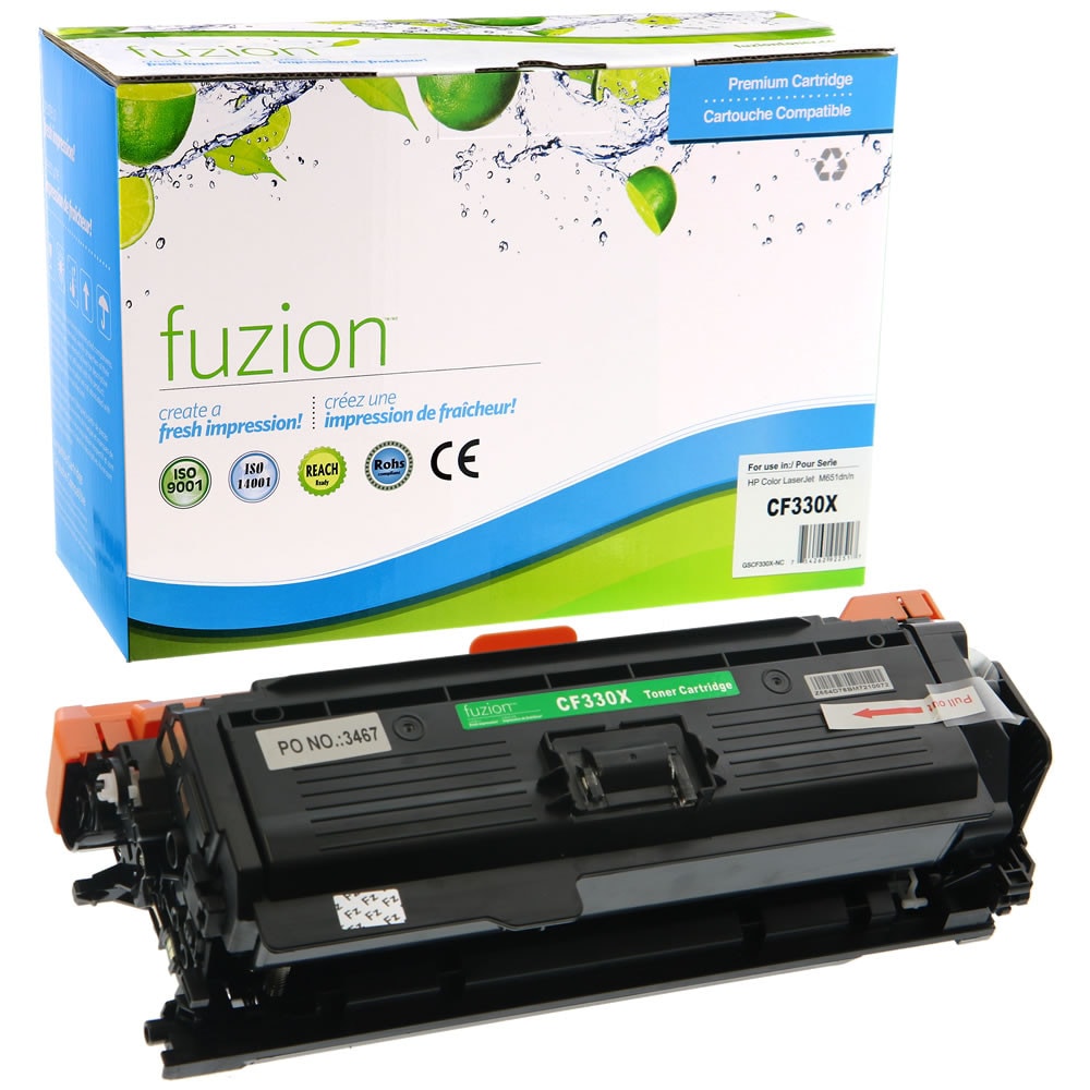 Toner compatible HP CF330X (654X) Noir