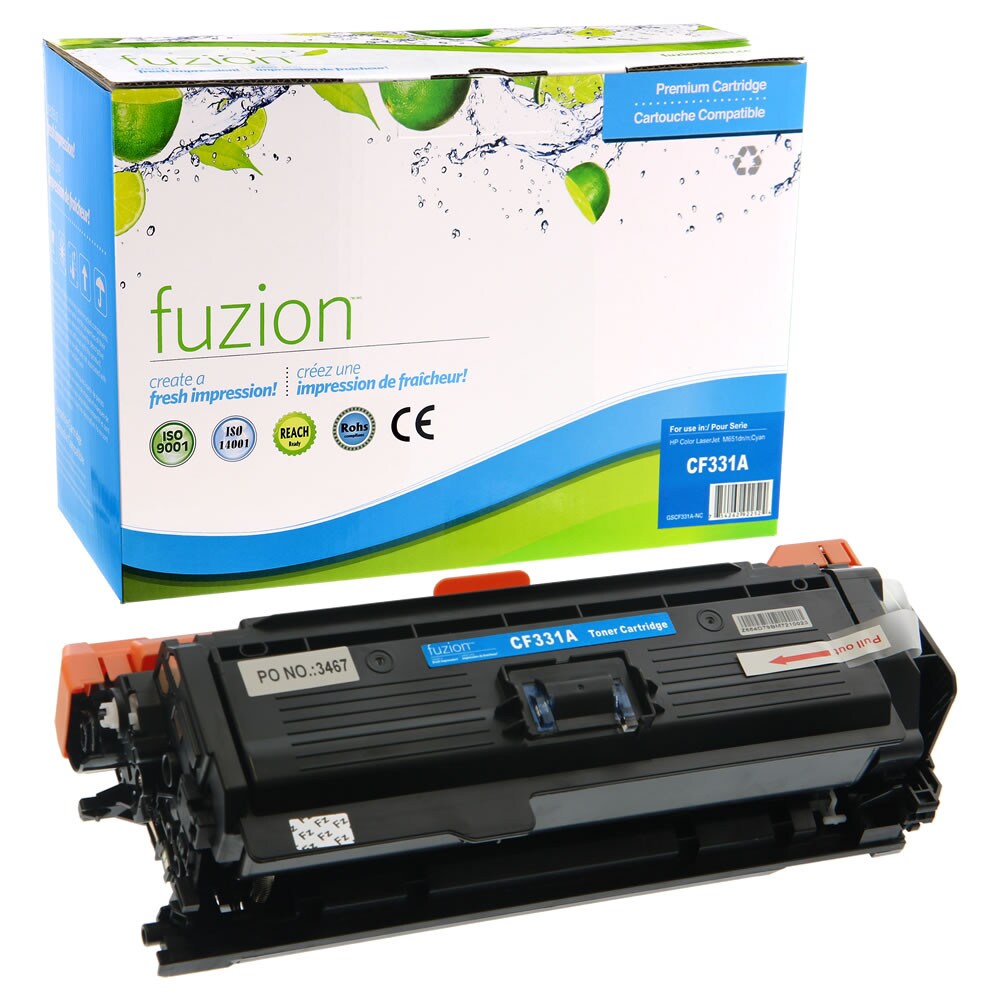 Toner compatible HP CF331A (654A) Cyan