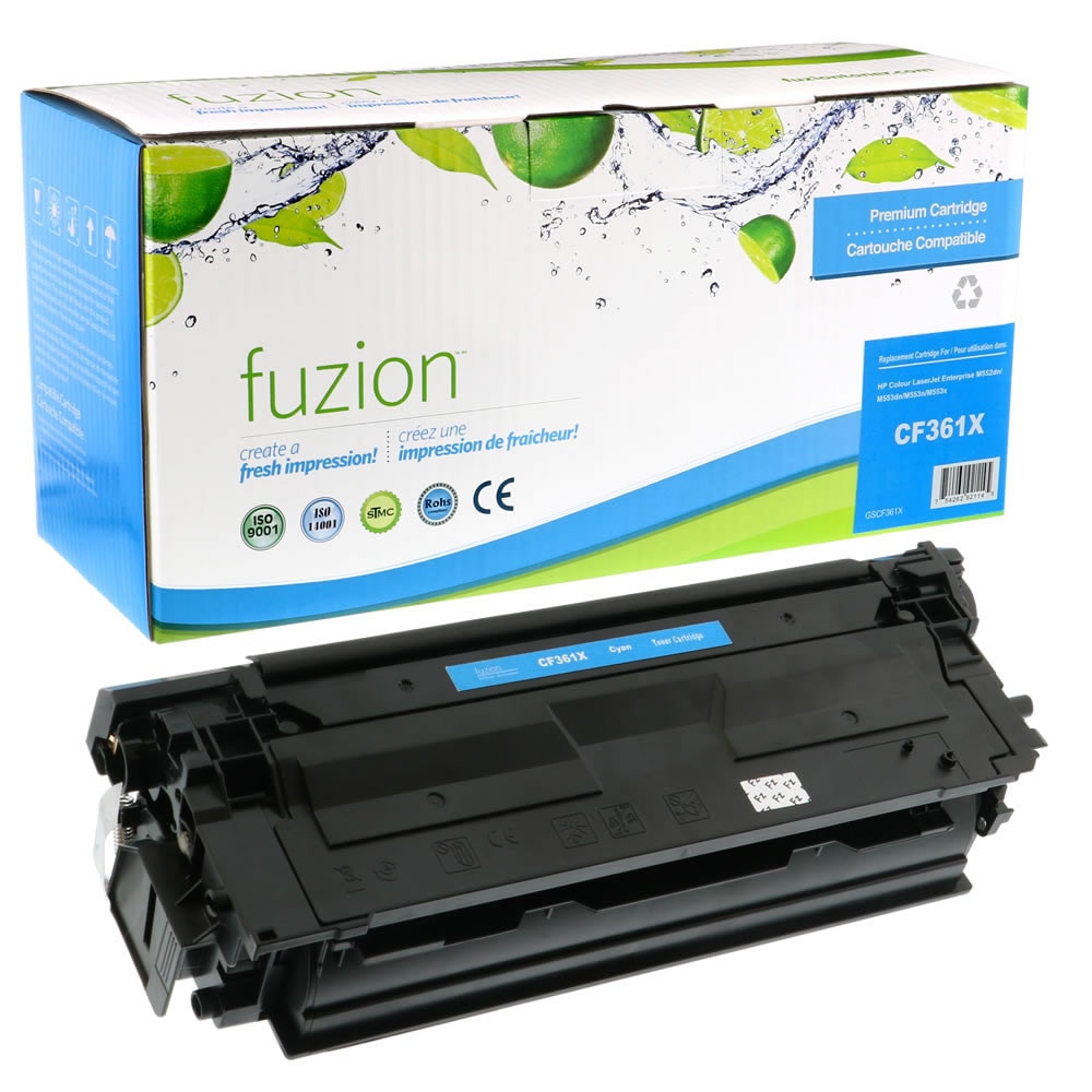 Toner compatible HP CF361X (508X) Cyan