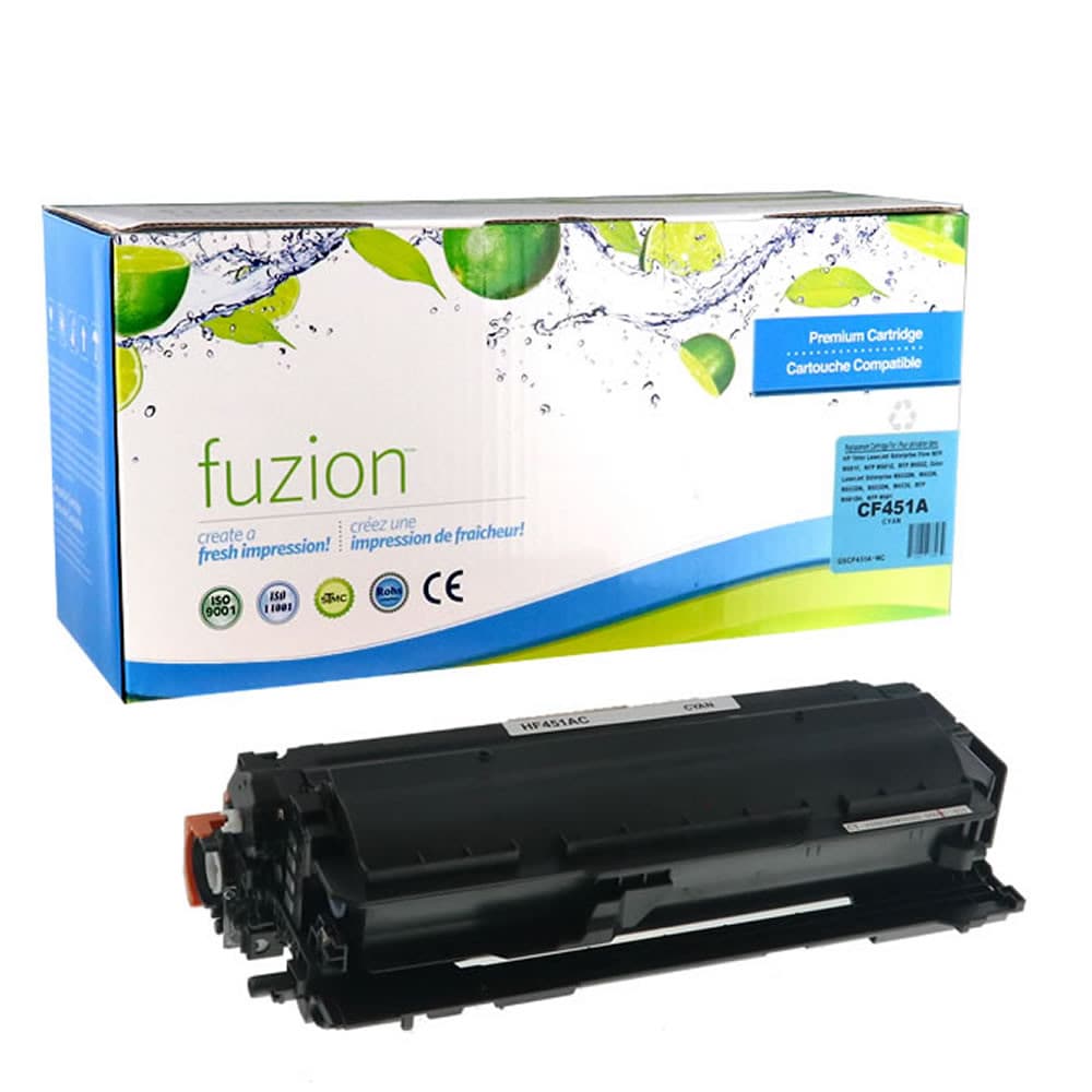Toner compatible HP 655A Cyan