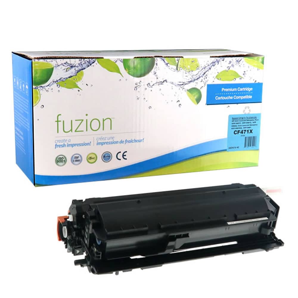 Toner compatible HP 657X Cyan