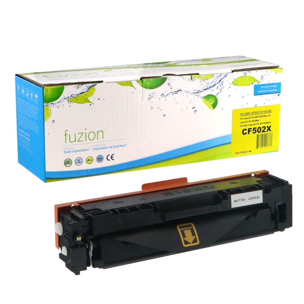 Toner compatible HP 202X Jaune