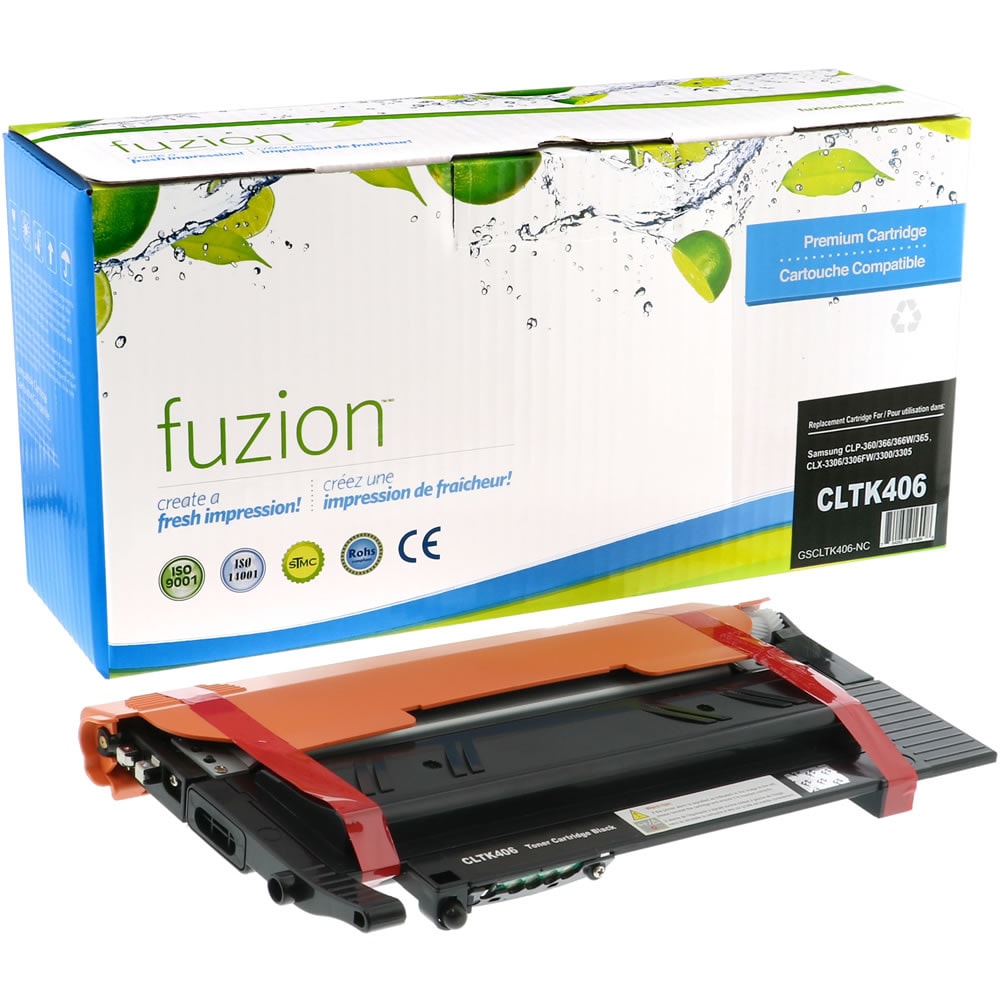 Toner compatible Samsung CLTK406S Noir