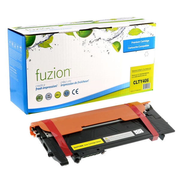 Toner compatible Samsung CLTY406S Jaune