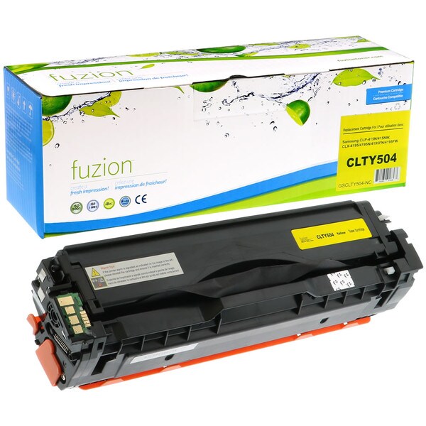 Toner compatible Samsung CLTY504S Jaune