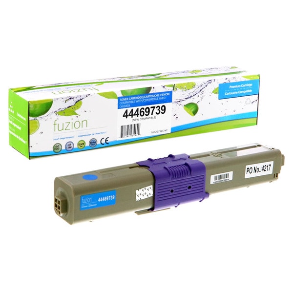 Toner cyan compatible pour Okidata 44469739 (CX2731)