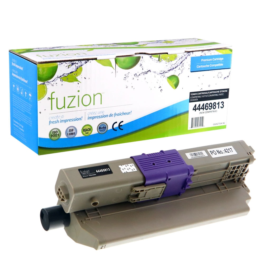 Toner noir compatible pour Okidata 44469813 (CX2731)