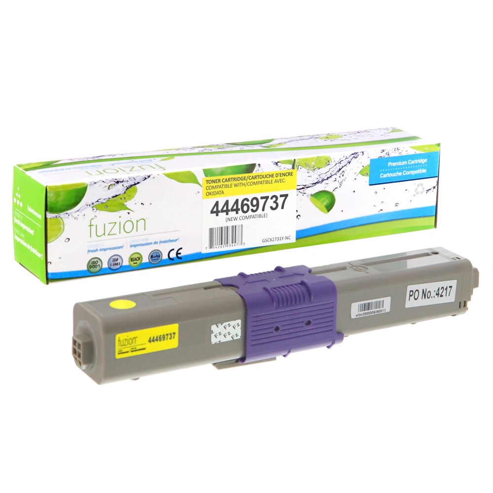 Toner jaune compatible pour Okidata 44469737 (CX2731)