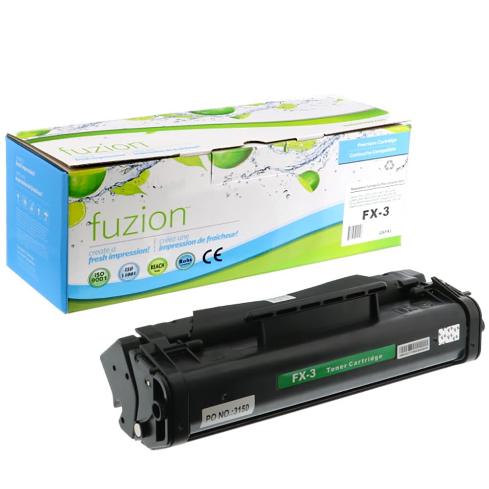 Toner compatible Canon BK FX-3 Noir