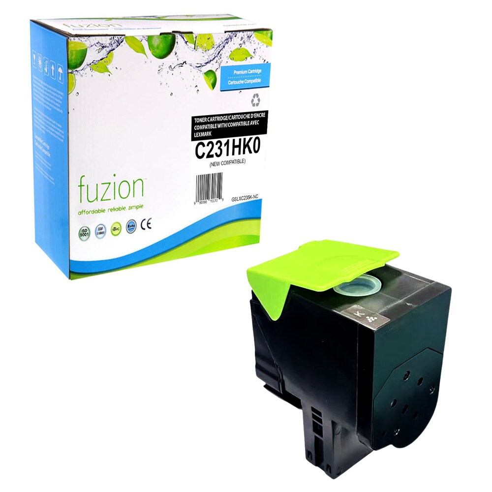 Toner noir compatible pour Lexmark C231HK0