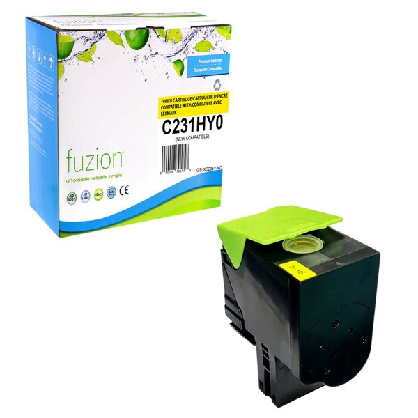 Toner jaune compatible pour Lexmark C231HY0