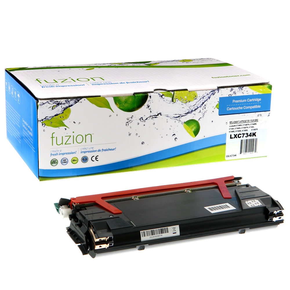 Toner compatible Lexmark C734A1KG Noir