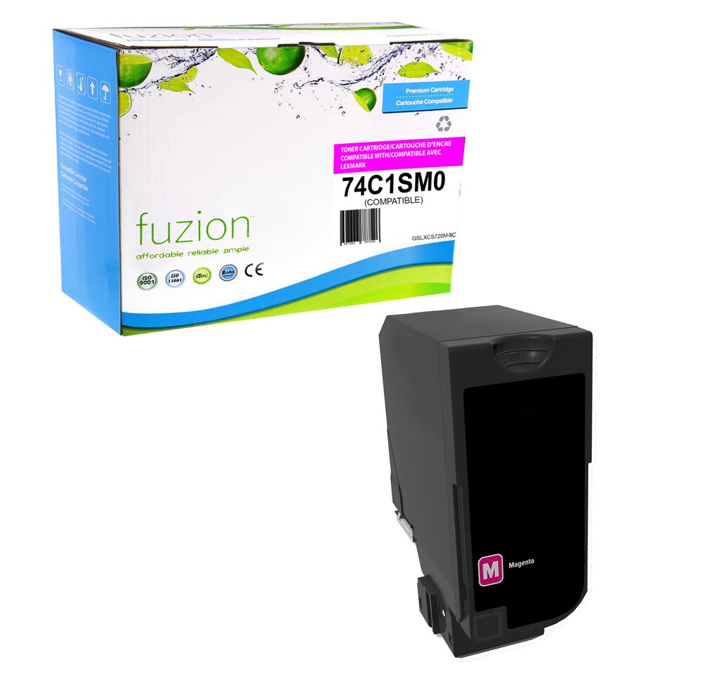 Toner Magenta Lexmark 74C1SM0 compatible