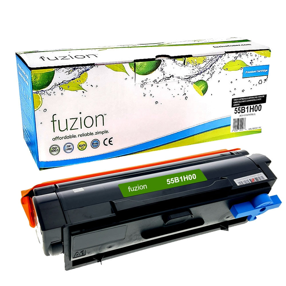 Toner noir Lexmark 55B1H00 compatible