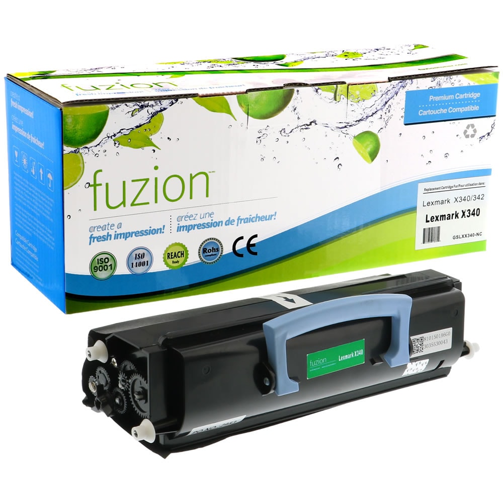 Toner noir Lexmark X340A11G compatible