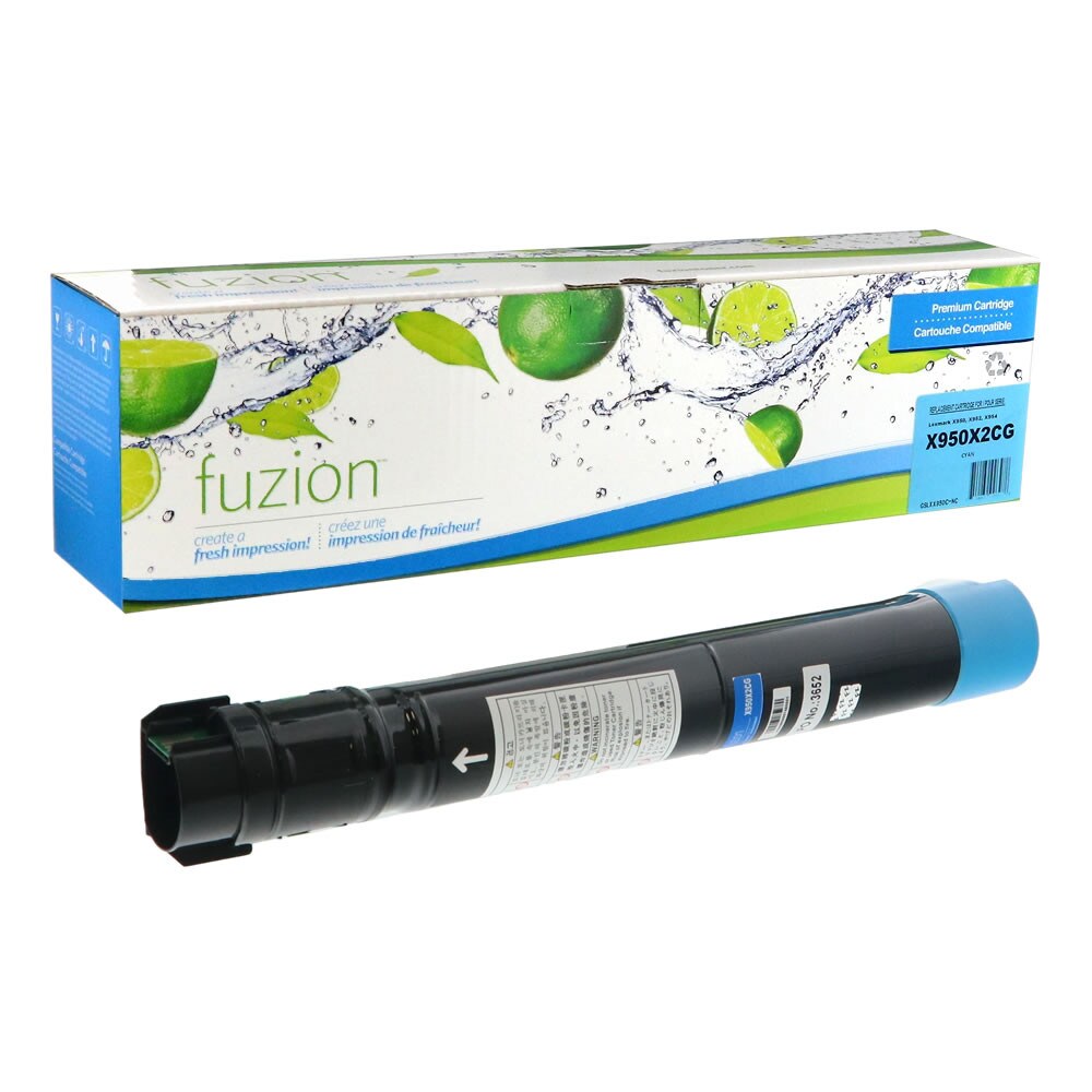 Toner cyan Lexmark X950X2CG compatible