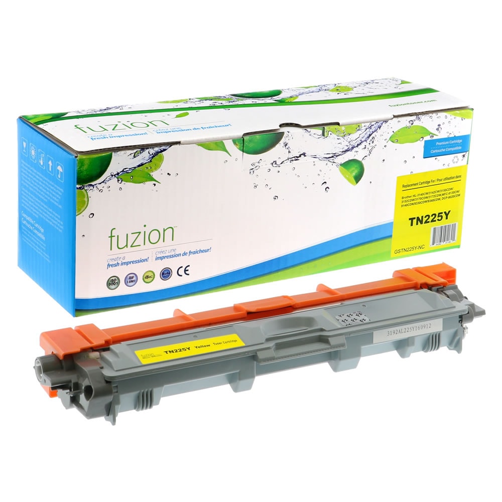 Toner Jaune Brother TN225Y Compatible Haute Capacité