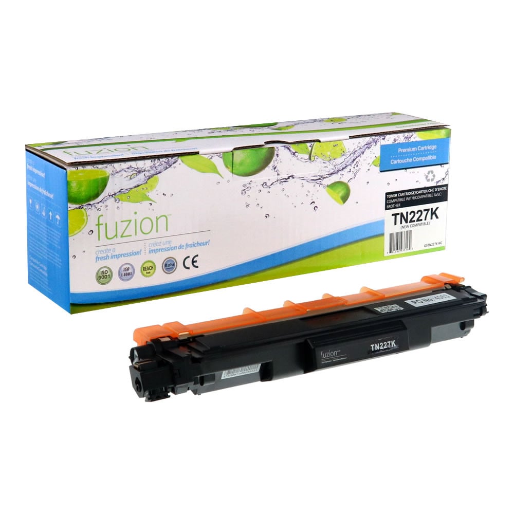 Toner compatible Brother TN227BK Noir