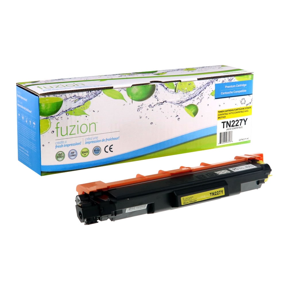 Toner compatible Brother TN227Y Jaune