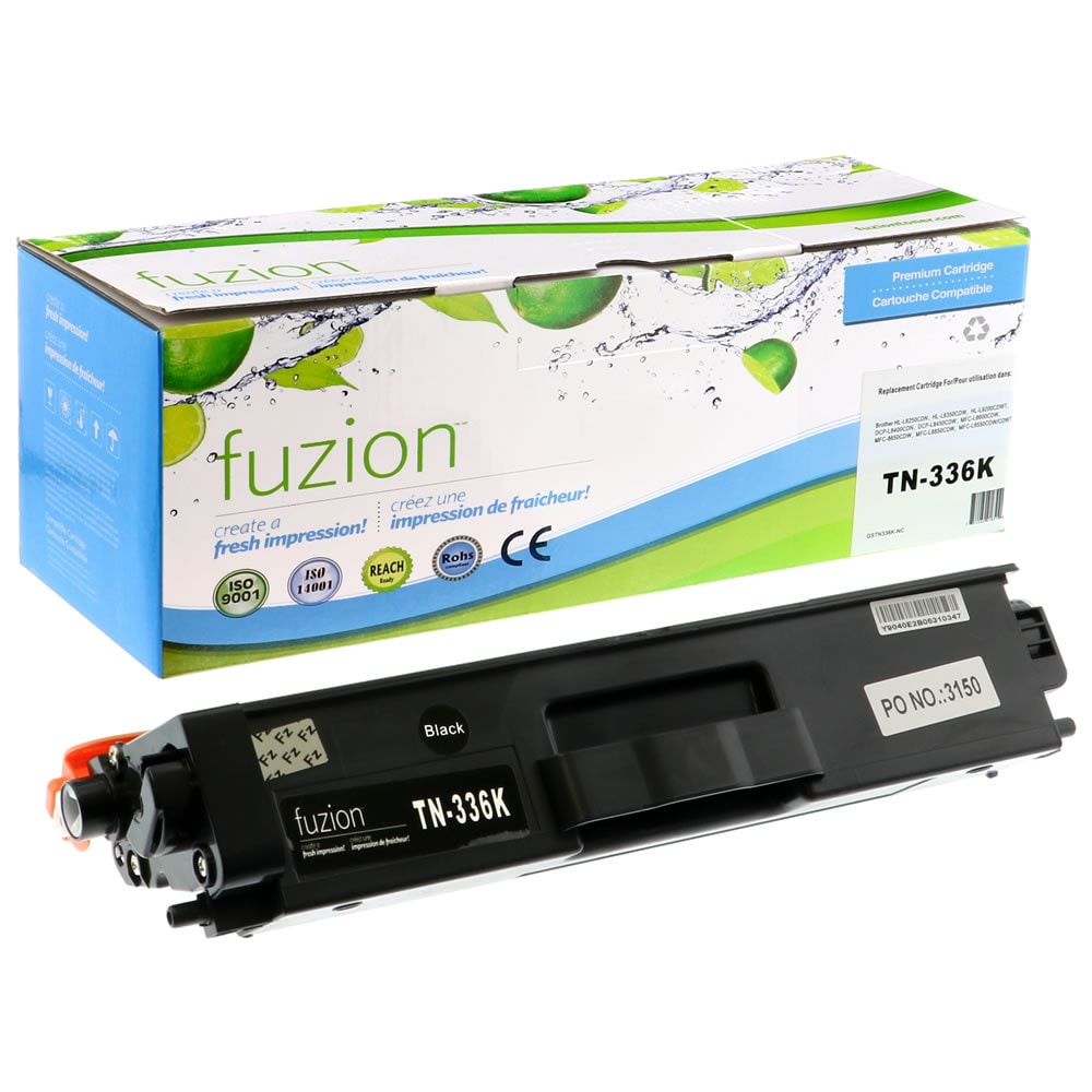 Toner compatible Brother TN336BK Noir