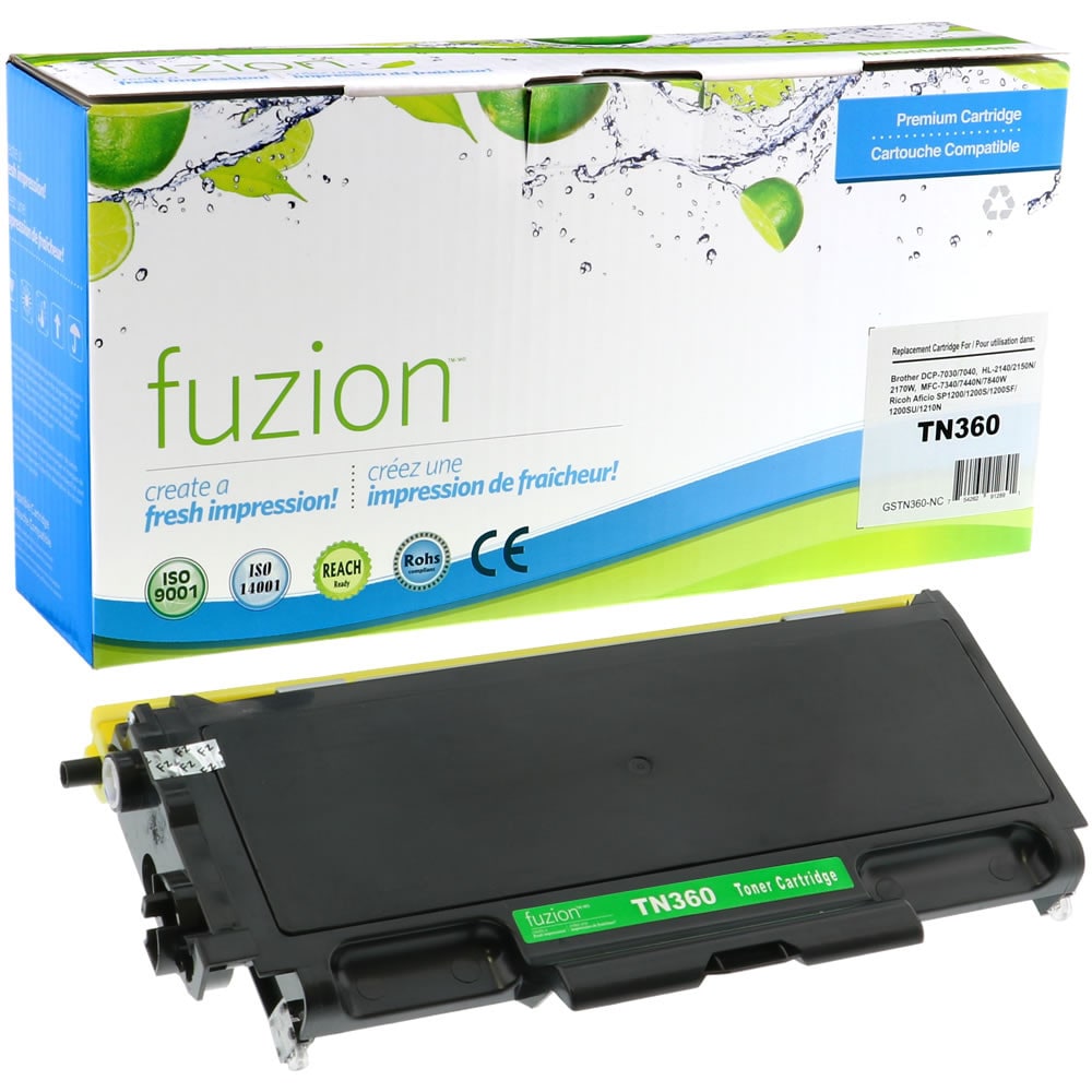 Toner compatible Brother TN360 Noir
