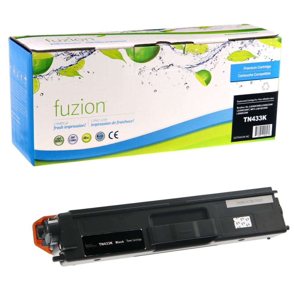 Toner compatible Brother TN433BK Noir