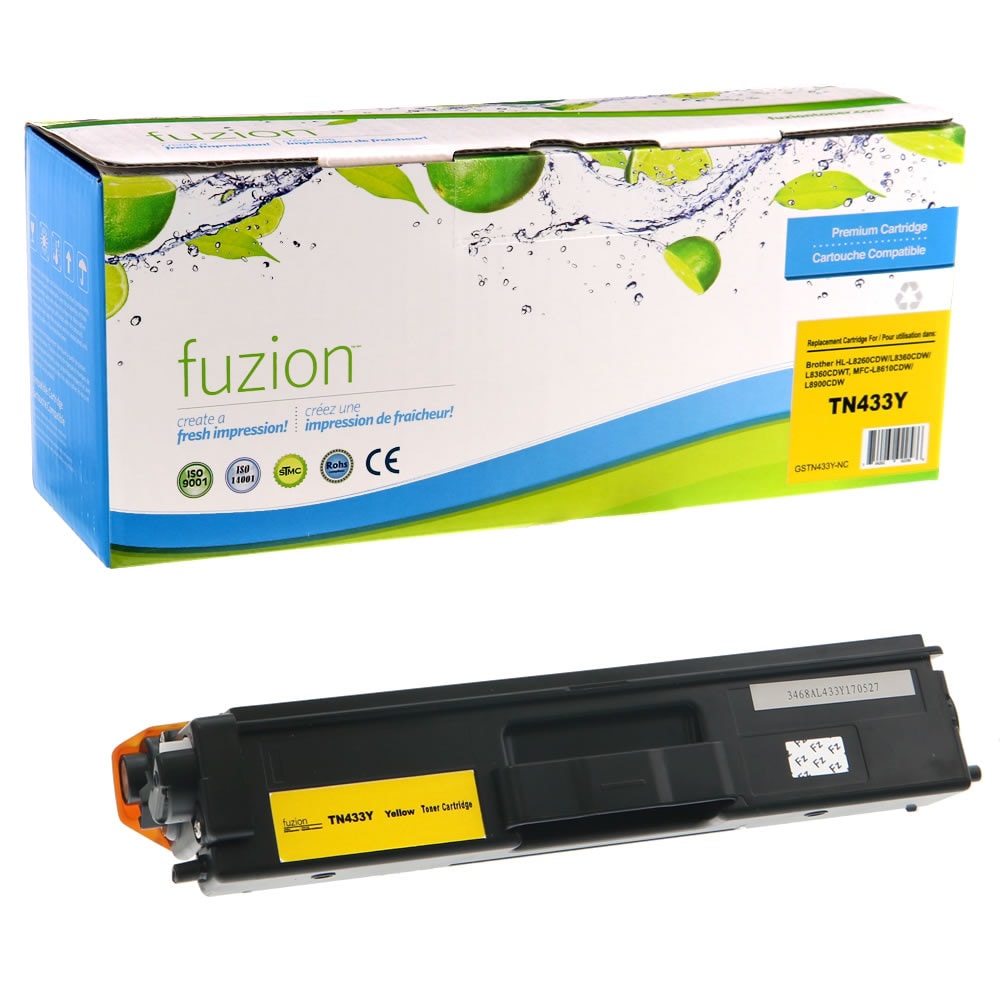 Toner compatible Brother TN433Y Jaune