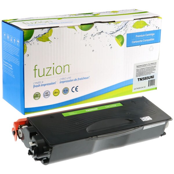 Toner noir compatible pour Brother TN580 / TN650